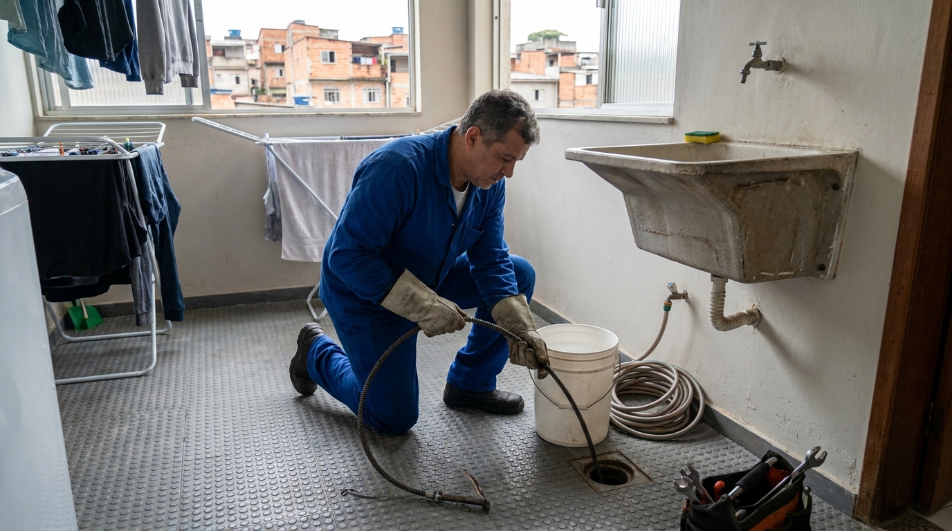 Desentupimento de Ralos Externos em Montes Claros‑MG