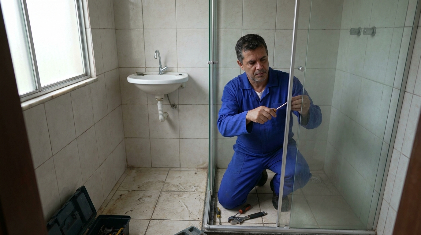 Troca de Roldanas e Trilhos em Montes Claros‑MG
